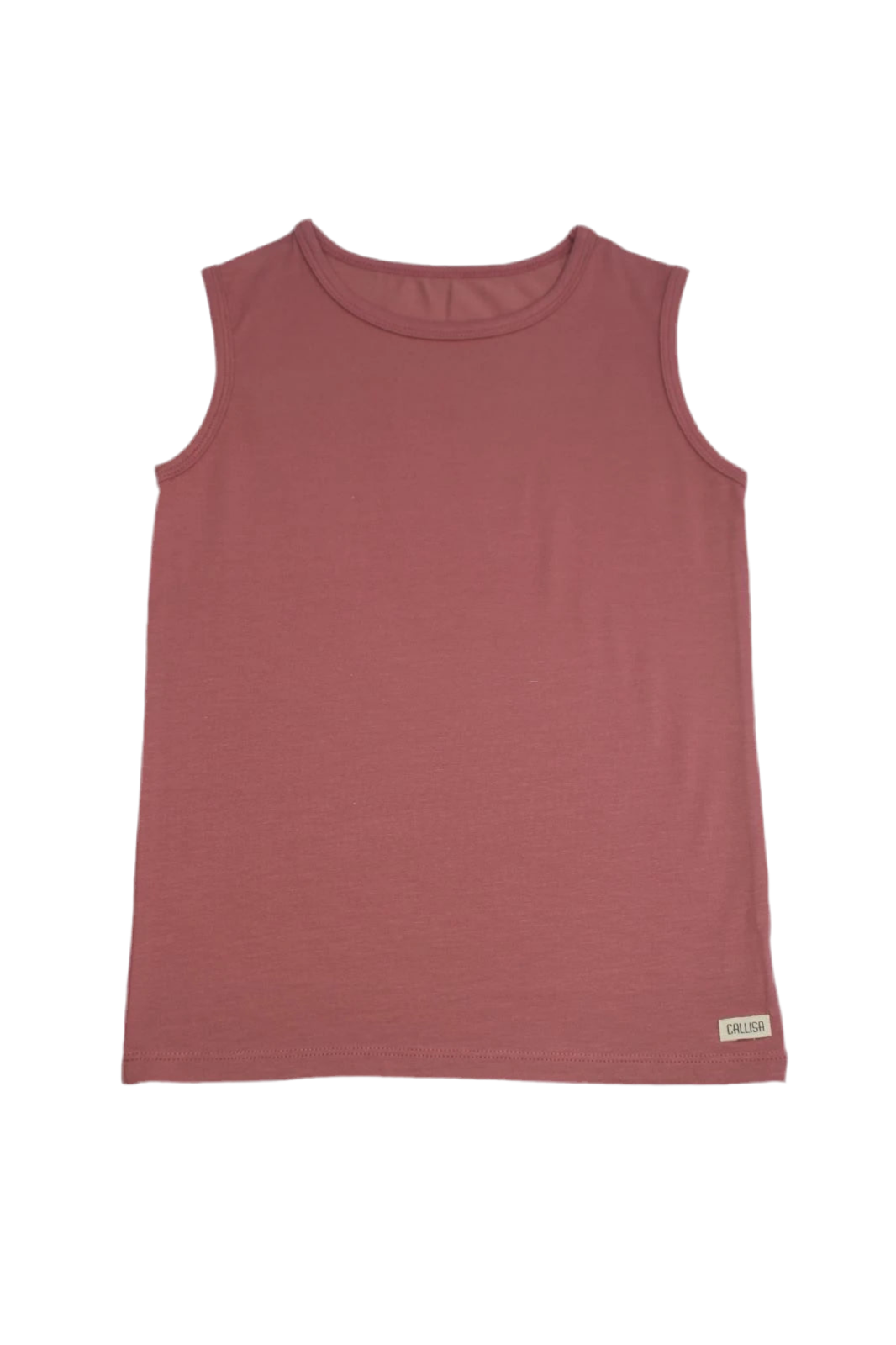 Altrosa Ärmelloses T-Shirt für Kinder