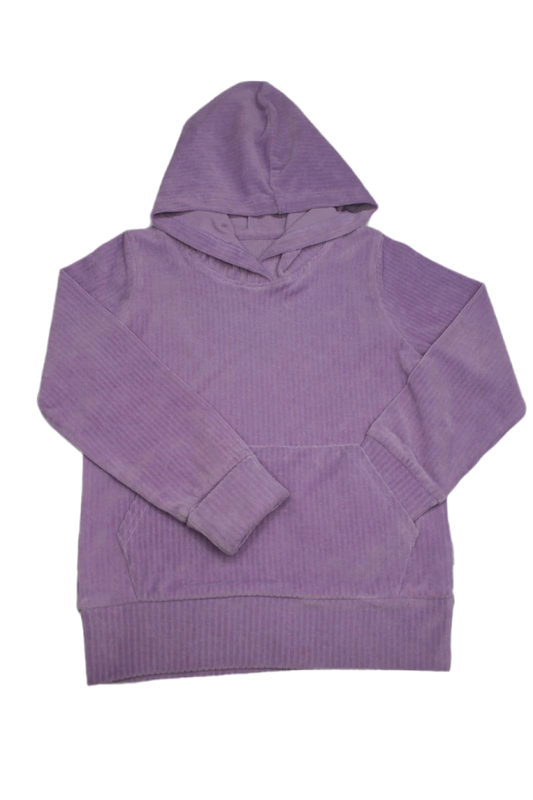 Lila Hoodie für Kinder