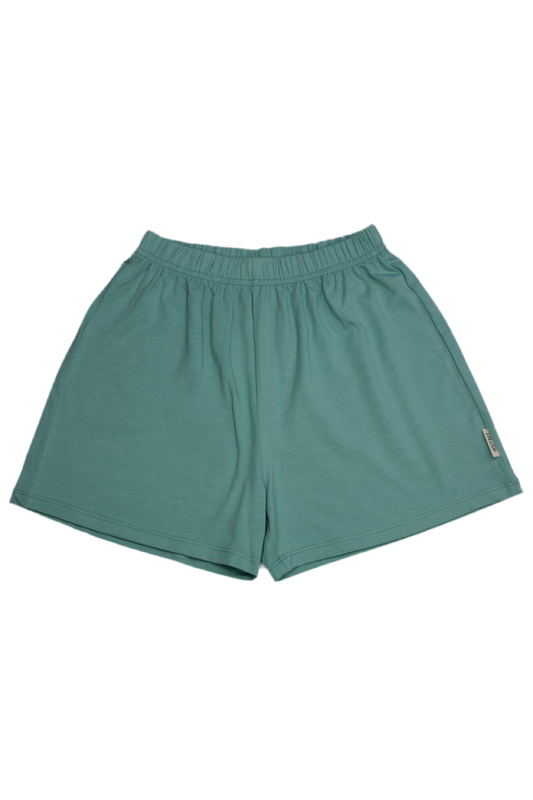 Mintgrüne Shorts für Kinder