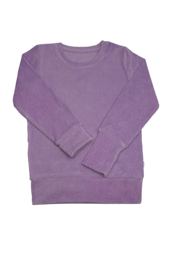 Lila Sweatshirt für Kinder
