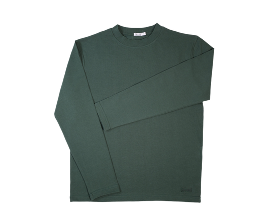 Dunkel Grünes Langarmshirt
