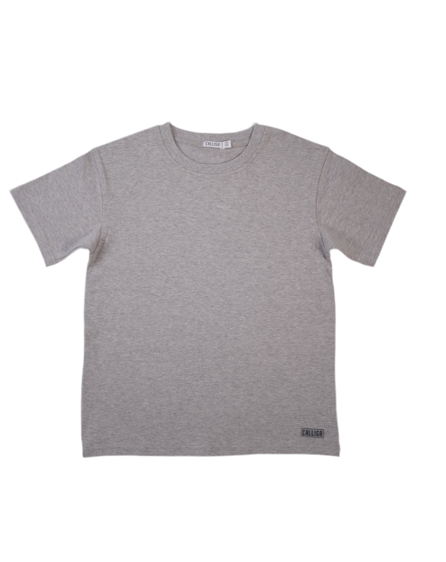 Grau Melanges T-Shirt für Kinder