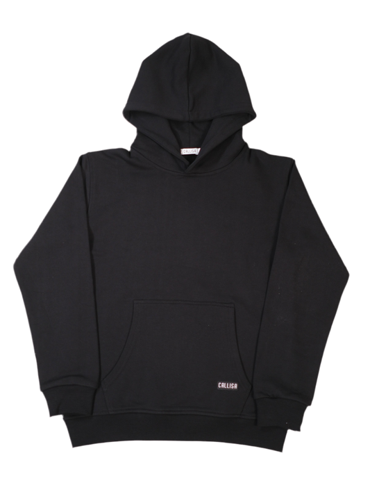 Schwarzer Hoodie für Kinder