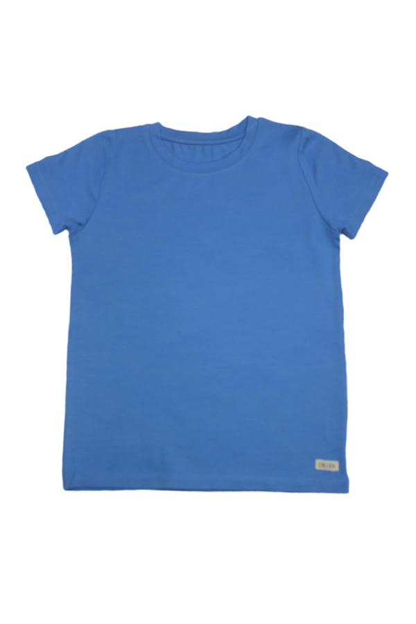 Himmelblauer T-Shirt für Kinder