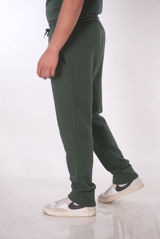 Dunkel Grüne Jogginghose