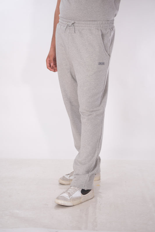 Grau Melange Jogginghose