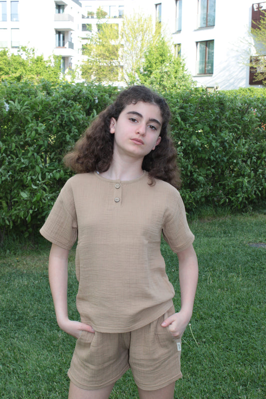 Musselin T-Shirt für Kinder