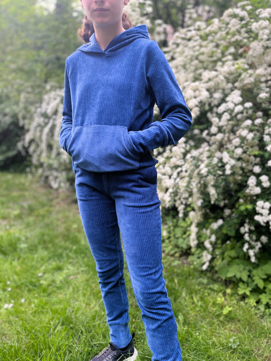 Blauer Hoodie für Kinder